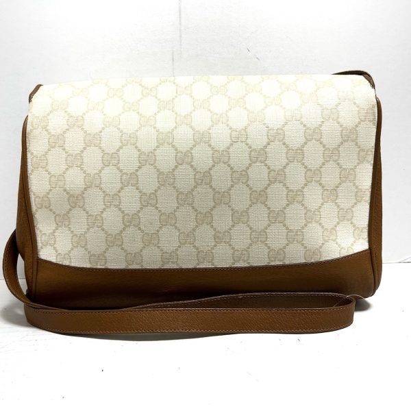 37899418 3 Gucci Accessories Collection Gg Supreme Pvc Shoulder Bag Ivory