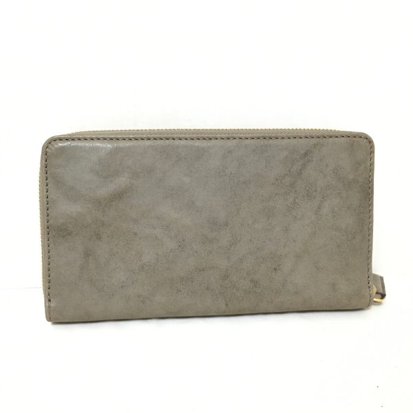 37900351 2 Givenchy Leather Long Wallet Gray