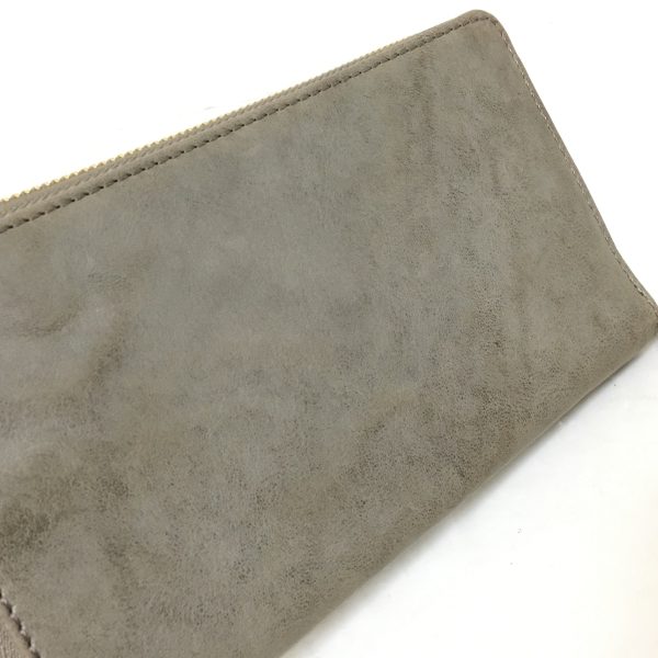 37900351 6 Givenchy Leather Long Wallet Gray