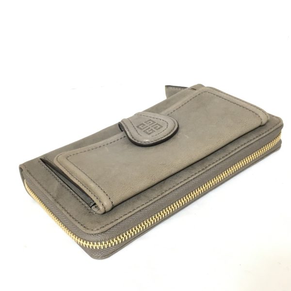 37900351 7 Givenchy Leather Long Wallet Gray