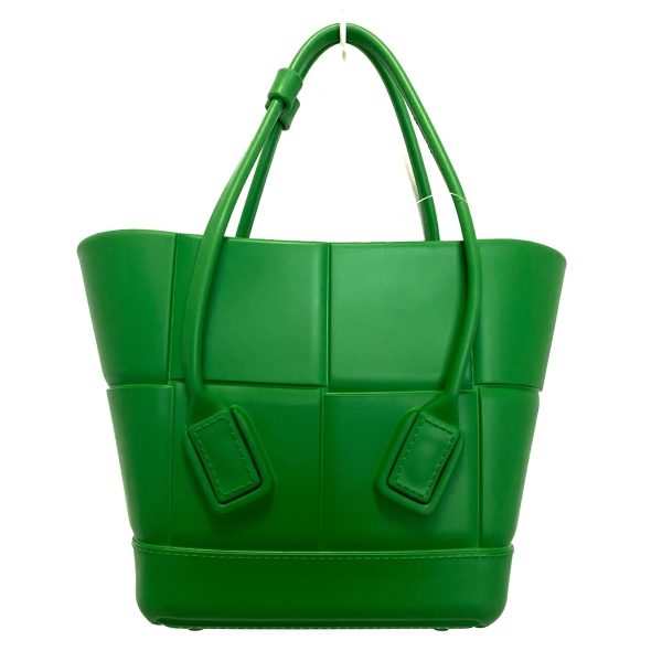 37901512 3 Bottega Veneta The Arco Tote Bag Rubber Green