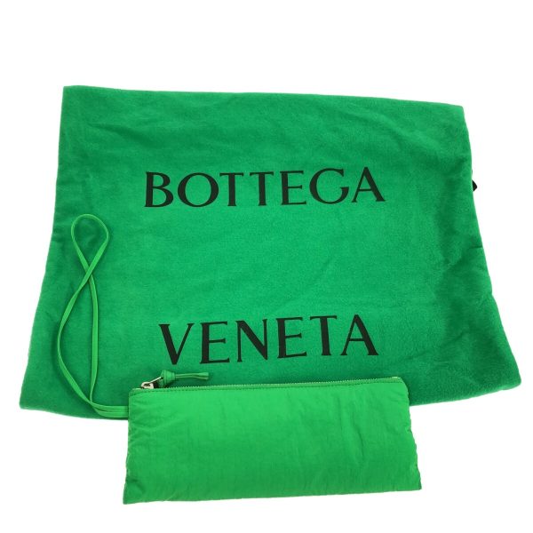 37901515 11 Bottega Veneta The Padded Tech Cassette Shoulder Bag Nylon Green