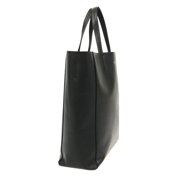 37902104 2 Celine Vertical Cabas Small Grained Calf Tote Bag Black