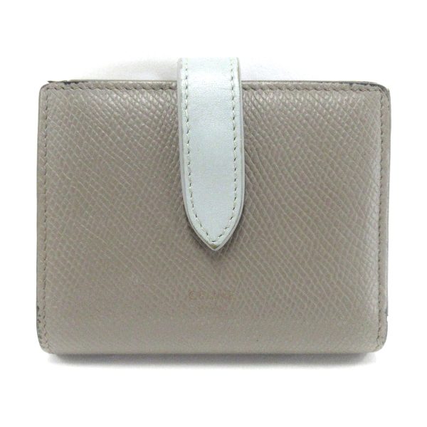 37902246 1 Celine Bifold Leather Wallet Beige