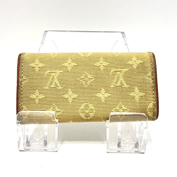 37902339 2 Louis Vuitton Multicle Jacquard Leather Key Case Beige