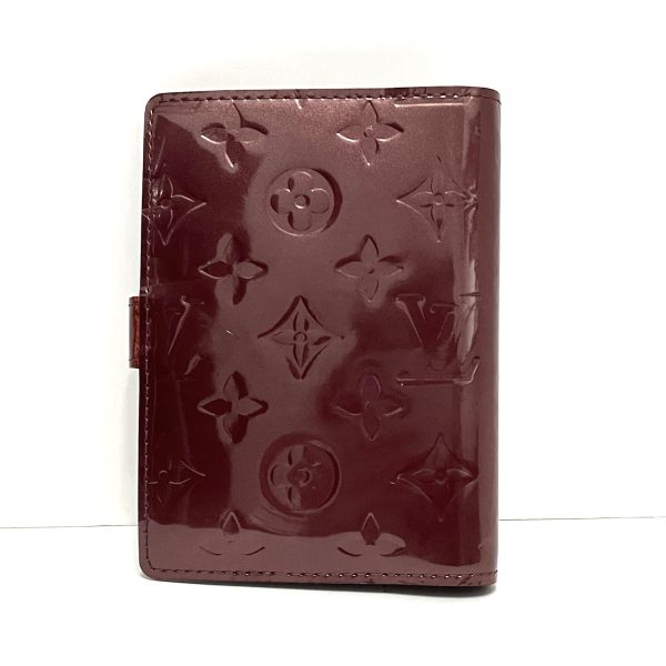 37902355 2 Louis Vuitton Agenda Patent Leather Notebook Violet