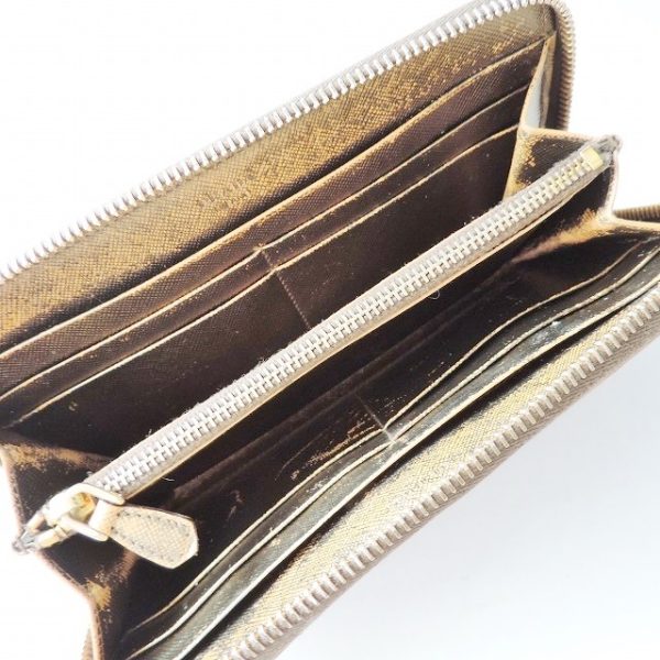 37902691 3 Prada Long Wallet Leather Gold