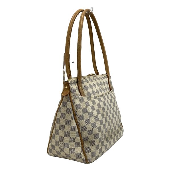 37902715 2 Louis Vuitton Figeri Damier Canvas Shoulder Bag Azure