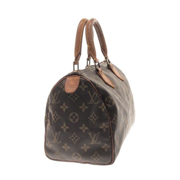 37902906 2 Louis Vuitton Speedy Monogram Canvas Handbag Brown