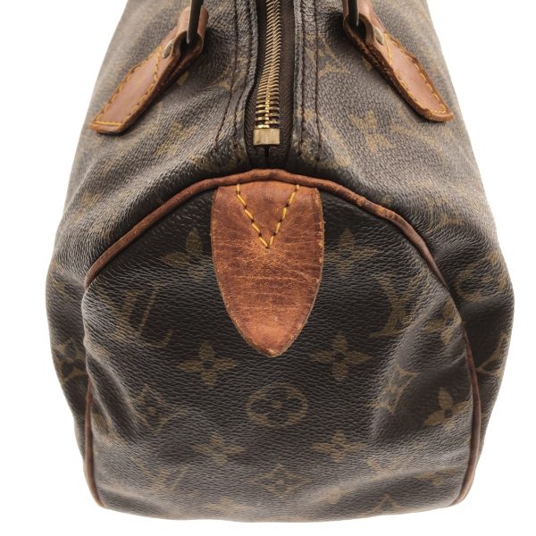 37902906 7 Louis Vuitton Speedy Monogram Canvas Handbag Brown