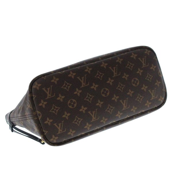 37903380 4 Louis Vuitton Neverfull Monogram Canvas Tote Bag Brown