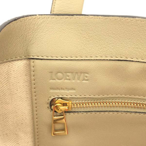 37903654 7 Loewe East West Shopper Tote Bag Leather Khaki