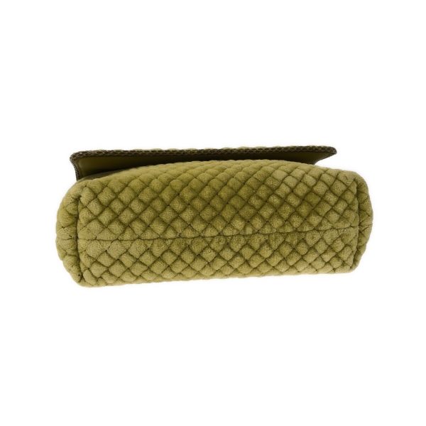 37903741 4 Bottega Veneta Baby Olympia Quilted Shoulder Bag Leather Green