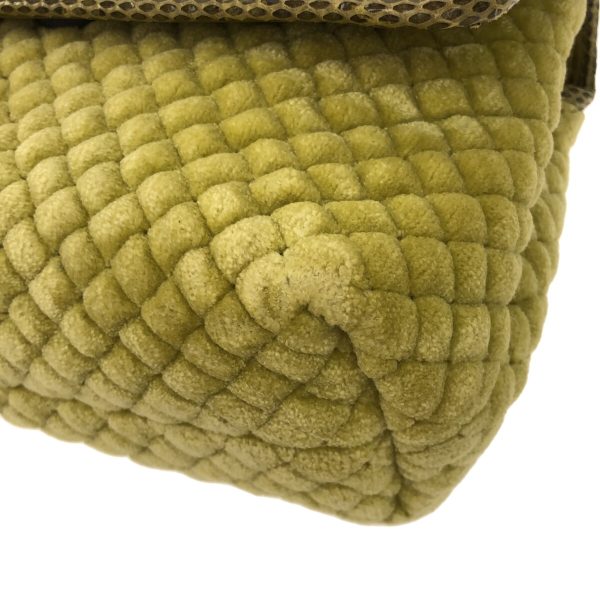 37903741 5 Bottega Veneta Baby Olympia Quilted Shoulder Bag Leather Green