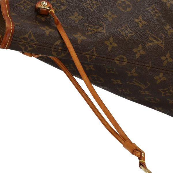 37904 8 Louis Vuitton Neverfull MM Tote Bag Monogram Brown