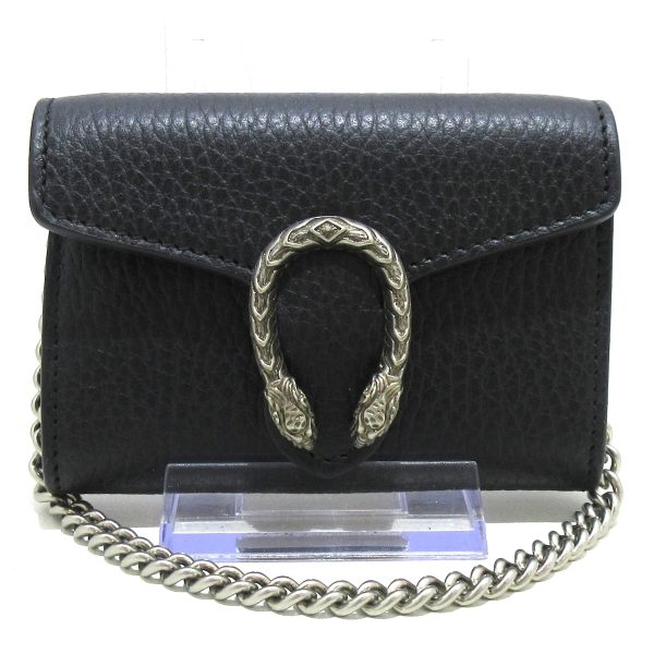 37904723 1 Gucci Dionysus Leather Coin Purse Black