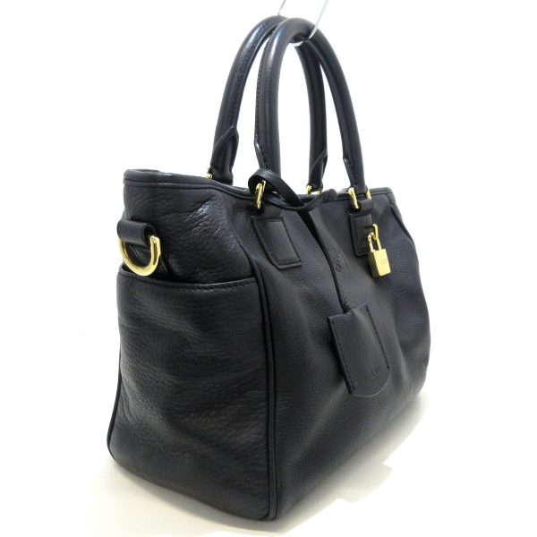 37904957 2 Loewe Ame Tote Bag Leather Black