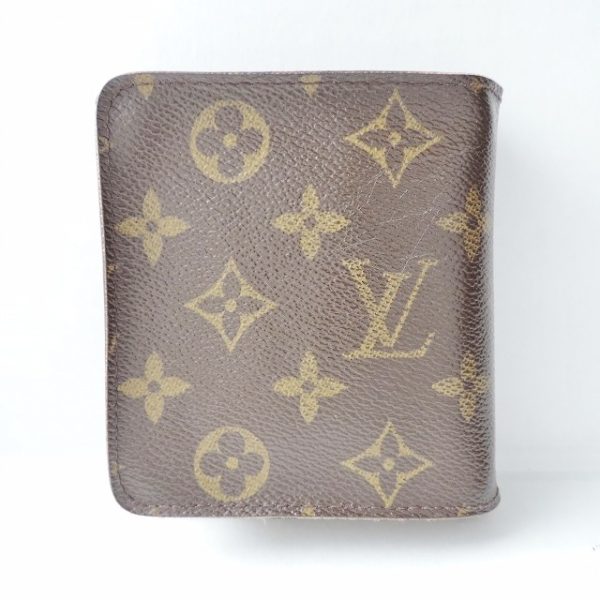 37905431 2 Louis Vuitton Compact Zip Monogram Canvas Bifold Wallet Brown