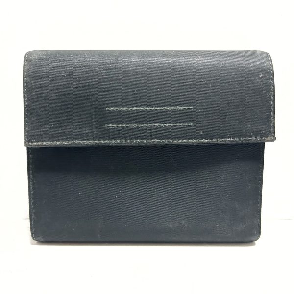 37905557 1 Prada Trifold Wallet Nylon Black