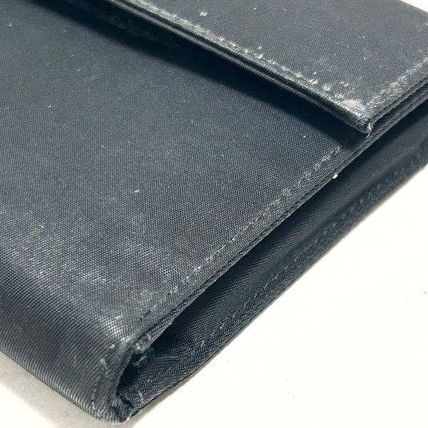 37905557 8 Prada Trifold Wallet Nylon Black