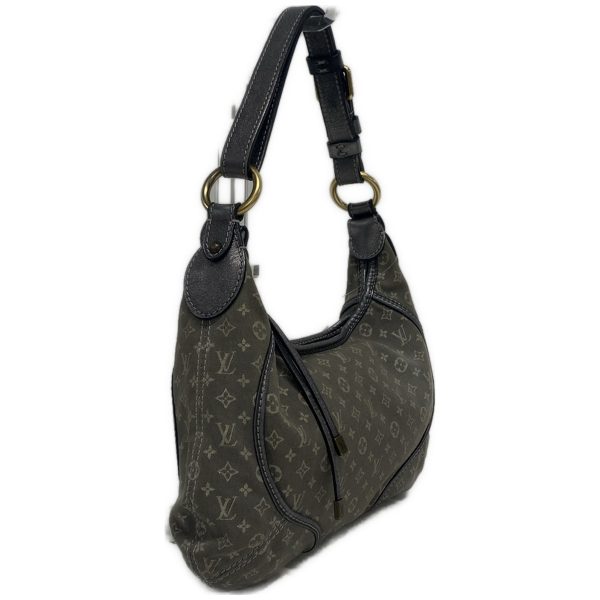 37907077 2 Louis Vuitton Manon PM Jacquard Leather Shoulder Bag Platine