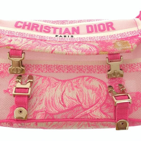 37907654 10 Dior Dior Camp Shoulder Bag Pink Ivory