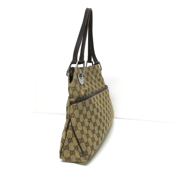 37907756 2 Gucci Gg Pattern Eclipse Jacquard Tote Bag Beige