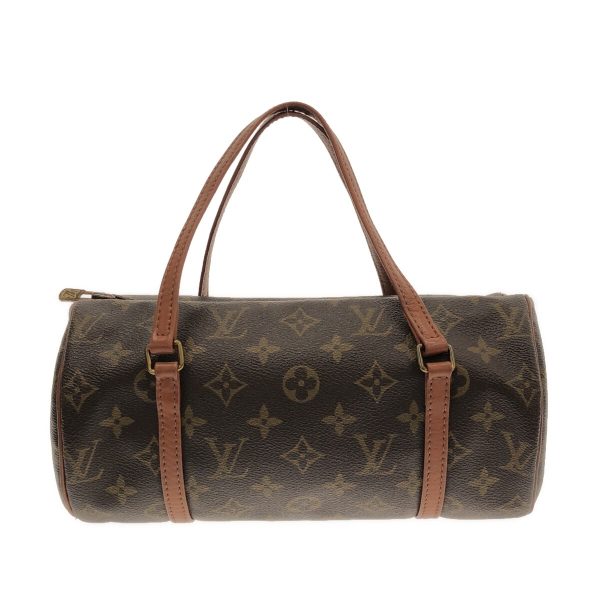 37907896 1 Louis Vuitton Vintage Papillon Monogram Canvas Handbag Brown