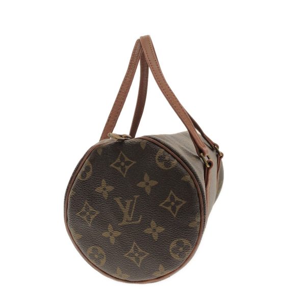 37907896 2 Louis Vuitton Vintage Papillon Monogram Canvas Handbag Brown