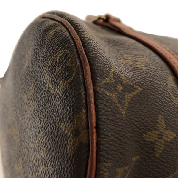 37907896 5 Louis Vuitton Vintage Papillon Monogram Canvas Handbag Brown