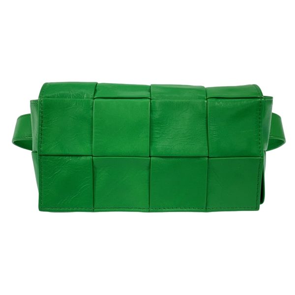 37909019 1 Bottega Veneta Cassette Belt Bag Leather Green