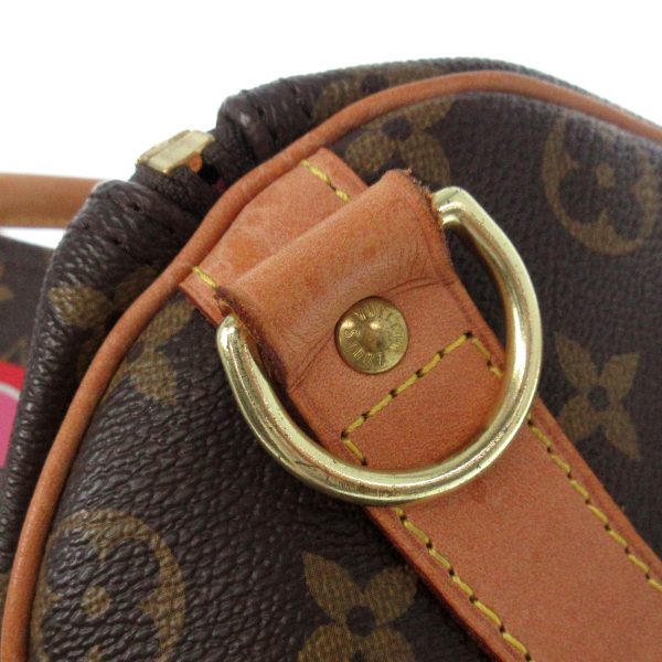 37909204 14 Louis Vuitton Keepall Bandouliere Monogram Canvas Boston Bag Brown