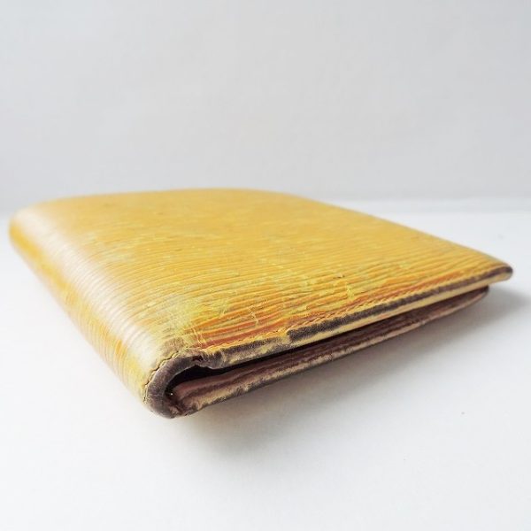 37909378 8 Louis Vuitton Portobiert Credimonet Bifold Wallet Epi Leather Jaune