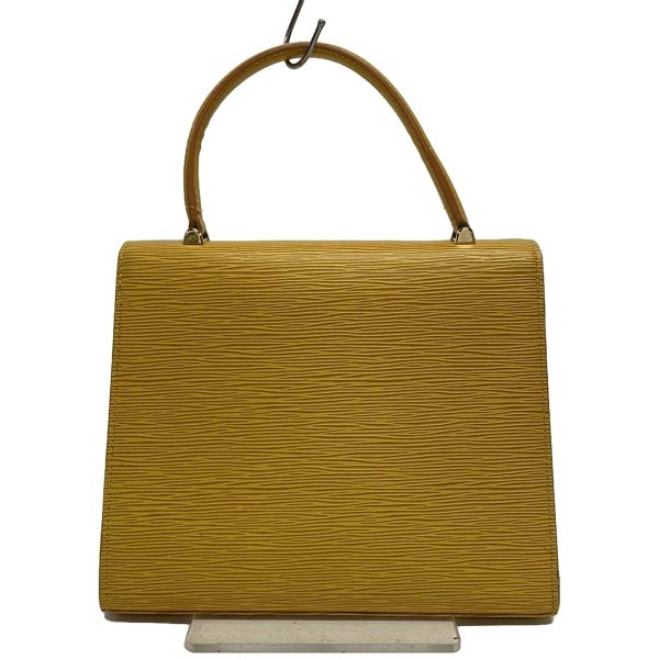 37909707 3 Louis Vuitton Malsherbe Leather Handbag Jaune