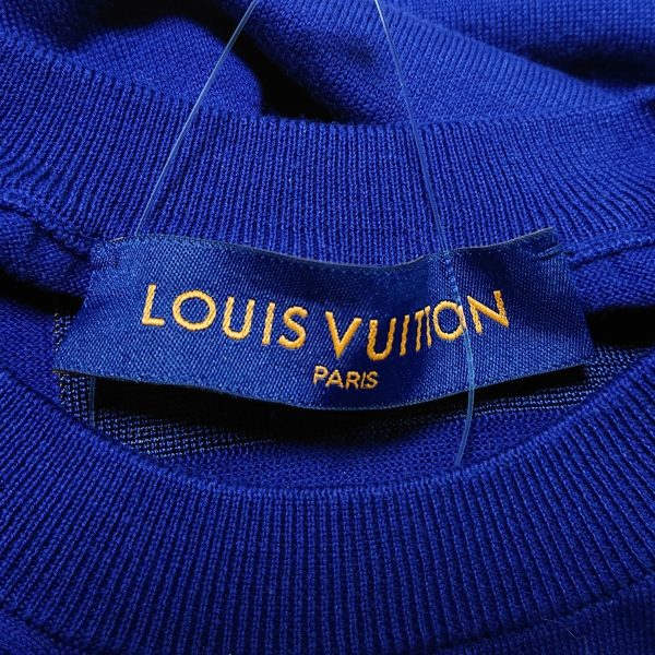 37909962 3 Louis Vuitton Short Sleeve Sweater Dark Navy White