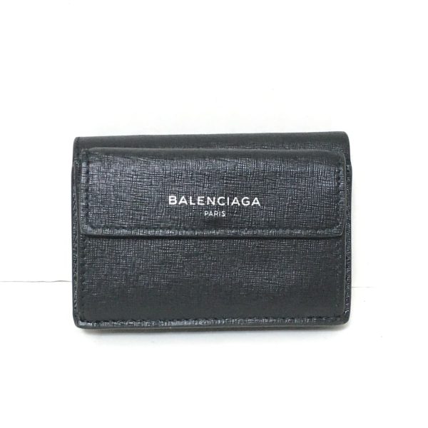 37910036 1 Balenciaga Essential Mini Wallet Leather Wallet Black