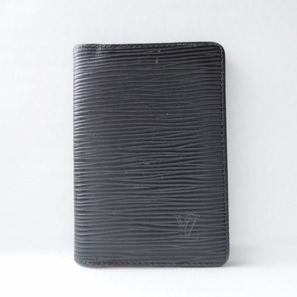 37910477 1 Louis Vuitton Organizer de Poche Leather Card Case Noir