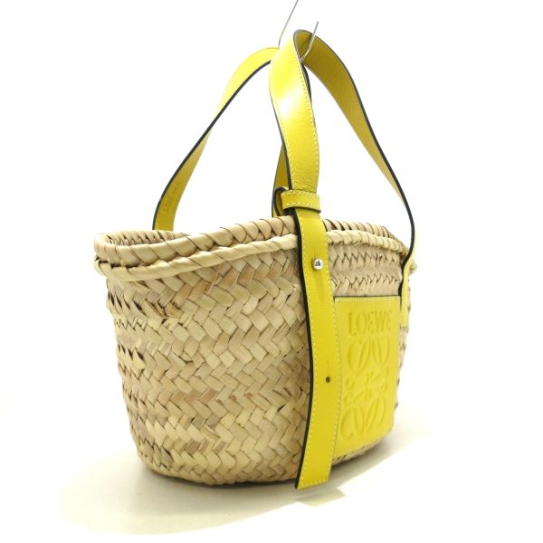 37911141 2 Loewe Basket Tote Bag Palm Leaf Calfskin Beige