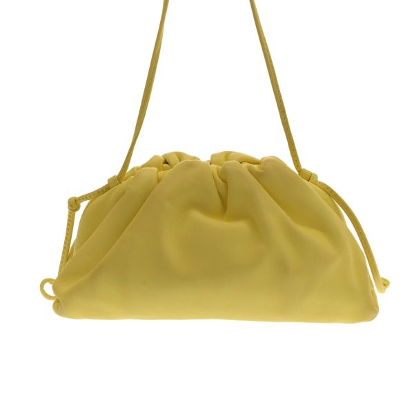 37911826 3 Bottega Veneta Mini The Pouch Shoulder Bag Leather Yellow