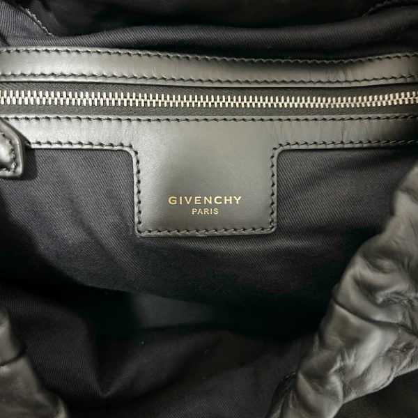 37911885 8 Givenchy Leather Nylon Rucksack Black