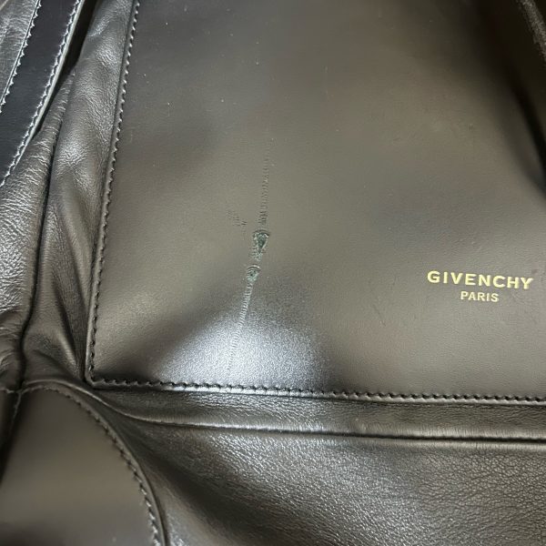 37911885 9 Givenchy Leather Nylon Rucksack Black