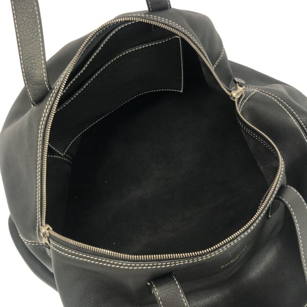 37911889 6 Balenciaga Air Hobo Leather Boston Bag Black