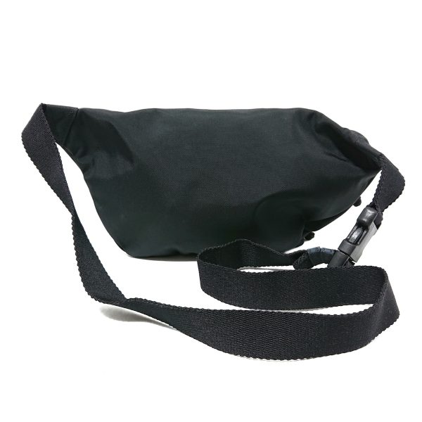 37912007 3 Balenciaga Wheel Belt Nylon Waist Pouch Black