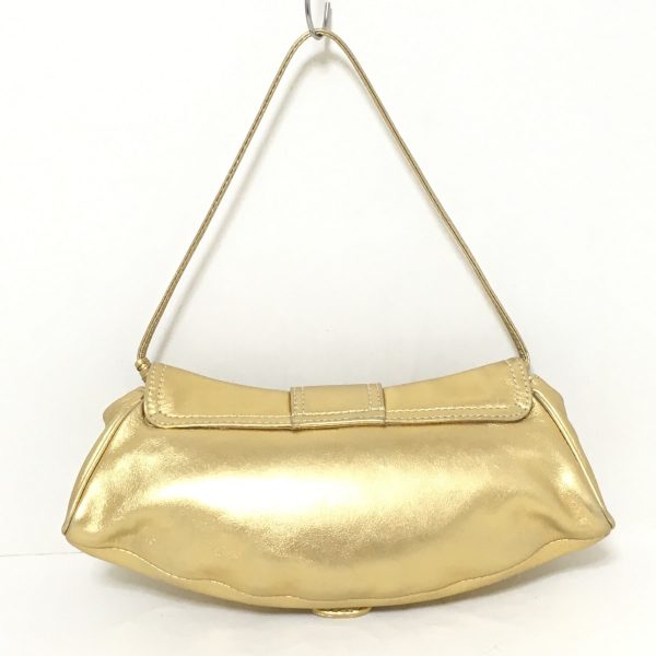 37912253 3 Celine Large Chouquette Leather Handbag Gold