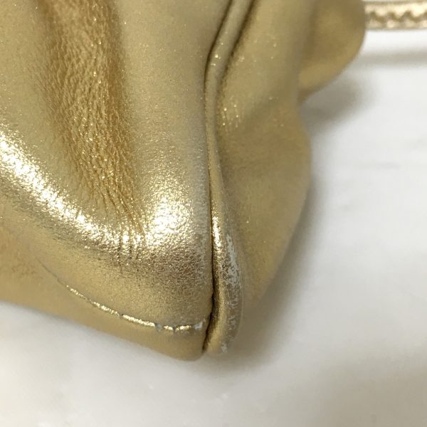 37912253 5 Celine Large Chouquette Leather Handbag Gold