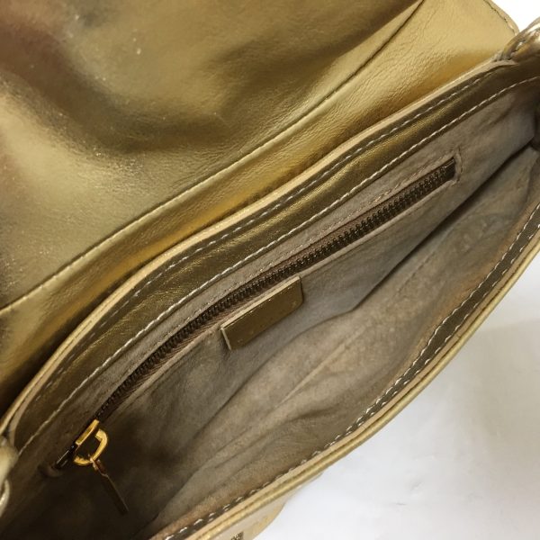 37912253 7 Celine Large Chouquette Leather Handbag Gold