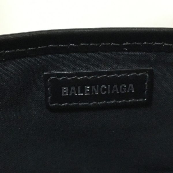 37912915 8 Balenciaga Navy Cabas XS Canvas Tote Bag Black