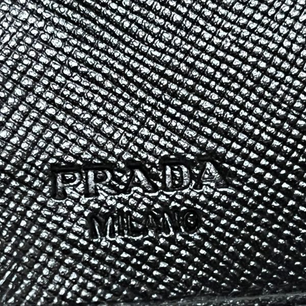 37912953 5 Prada Trifold Wallet Leather Black