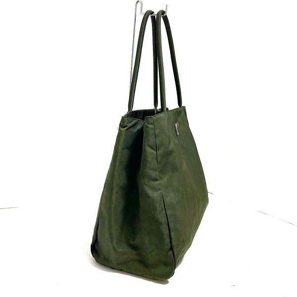 37912980 2 Prada Tote Bag Nylon Khaki