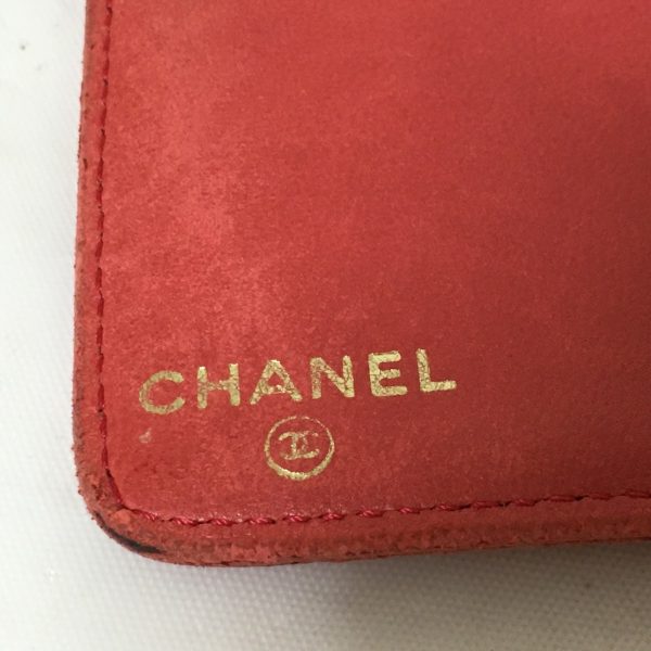 37915408 5 Chanel Icon Long Wallet Gold Hardware Lambskin Red